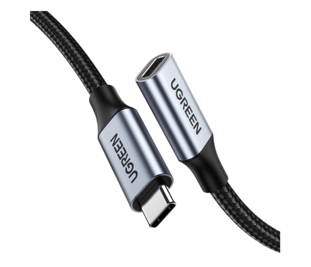 UGREEN Kabel USB-C - USB-C PD QC 100W 5A 10Gbps 1m US372 szary 6957303802807 - 1293056 - zdjęcie